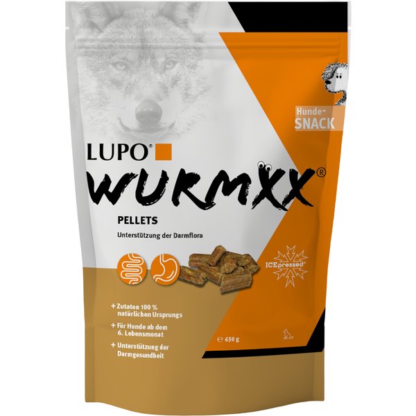 Lupo WURMXX snack para cães - 650 g