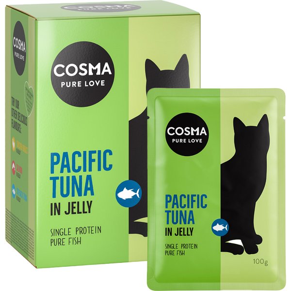 6x100g Original Vershoudzakjes Pacifische tonijn Cosma Kattenvoer