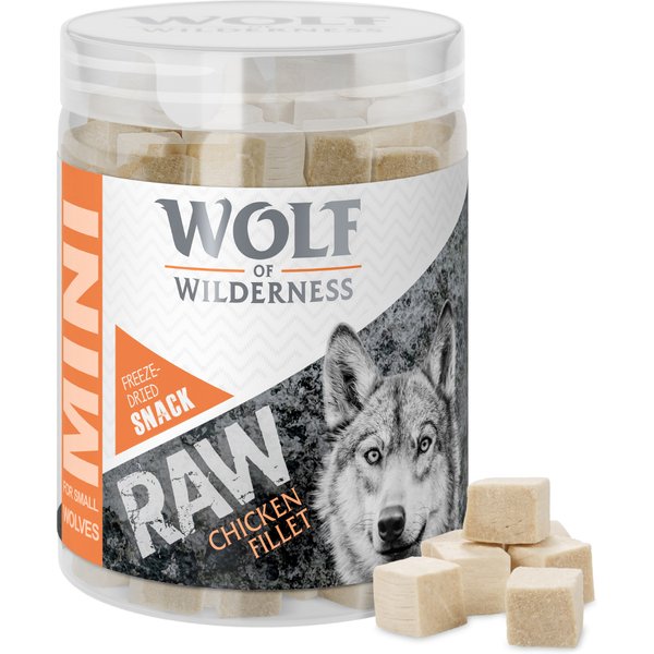 Wolf of Wilderness Mini RAW Snacks (liofilizados) - Filete de frango (60 g)