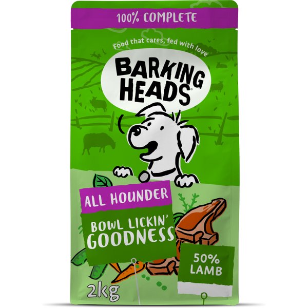 2 kg Barking Heads All Hounder Chop Lickin' Lamb droog hondenvoer