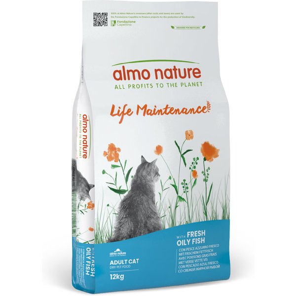 Almo Nature Holistic 2 x 12 kg para gatos - Pack Ahorro - Adult pescado blanco y arroz