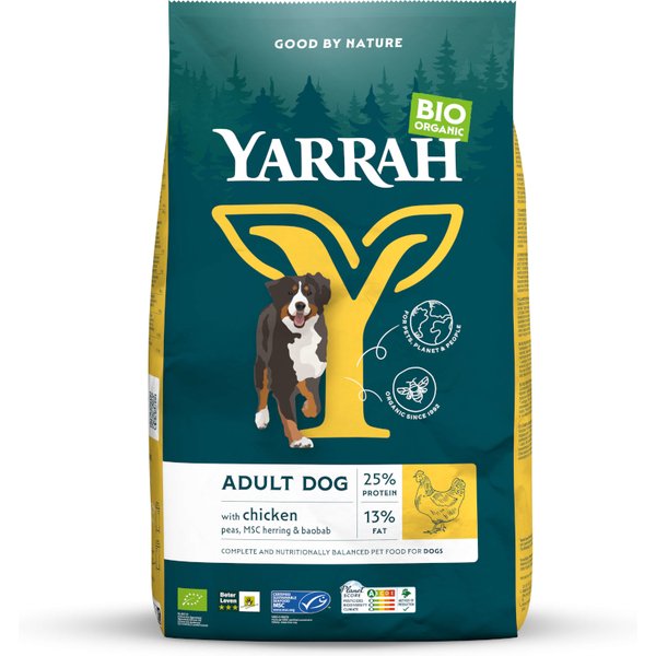 Yarrah Bio Adult com frango biológico - 10 kg