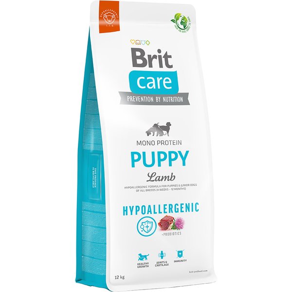 12kg Hypoallergenic Puppy Lam & Rijst Brit Care Hondenvoer