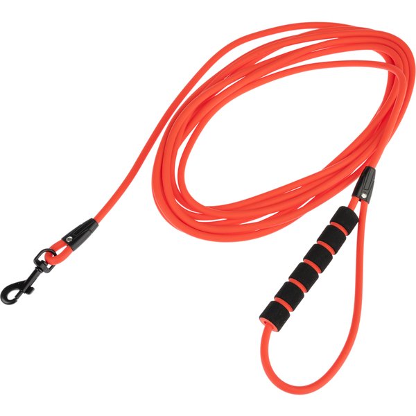 TIAKI Trela de rastreio Neo Comfort vermelha para cães - 5 m comprimento, 6 mm largura
