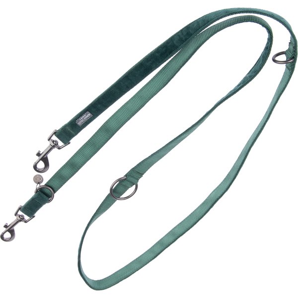Trela Nomad Tales Blush verde esmeralda - 200 cm comprimento, 20 mm largura - Ajustável