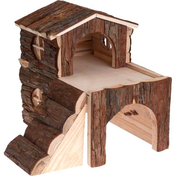 Cabana de 2 Pisos para Roedores - C 30 x L 20 x A 30 cm