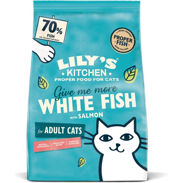 Lily's Kitchen Adult poisson blanc, saumon pour chat