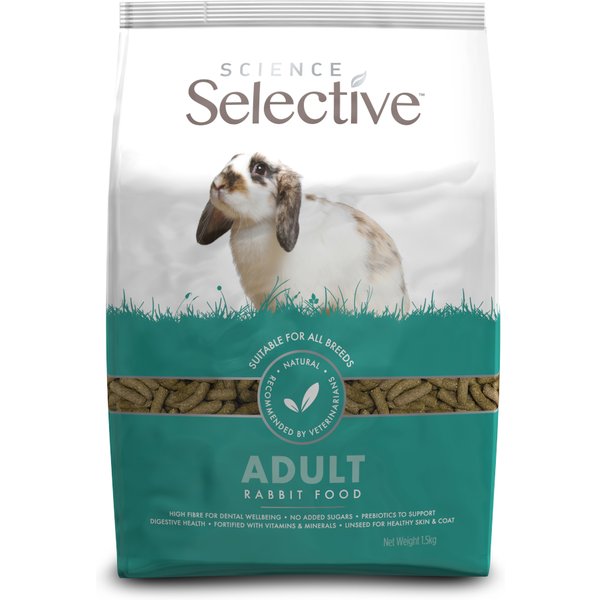 Sparpaket: 2x1,5kg Science Selective Kaninchenfutter