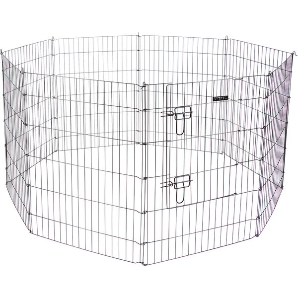 Kerbl Huisdierverblijf met deur voor puppy's en kleine dieren 8 elementen à 57x78cm