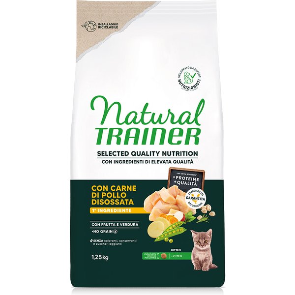 Natural Trainer Selected Quality Nutrition Kitten pollo - 1,25 kg