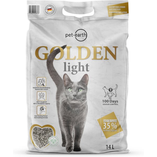 14l Golden Light kattenbakvulling