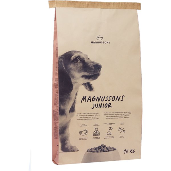 2 x 10kg Magnusson Junior droogvoer
