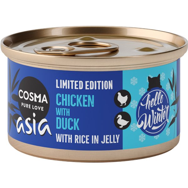Cosma Thai / Asia in Gelei Kattenvoer 6 x 85 g - Winter editie