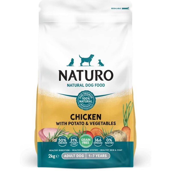 Naturo Adult Grain Free - Chicken with Potato & Vegetables, photo 2