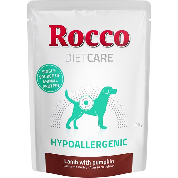 Rocco Diet Care Hypoallergen Lam 300g - Zakje Hondenvoer 24 x 300 g