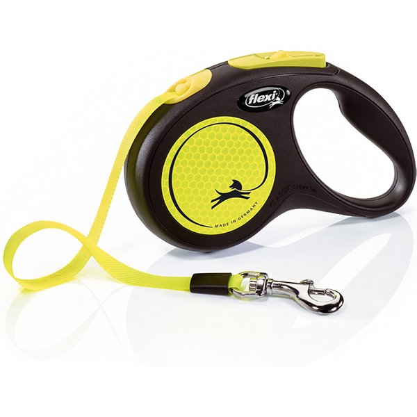 flexi New Neon Rollijn Tape, 5m S tot 15kg Hond