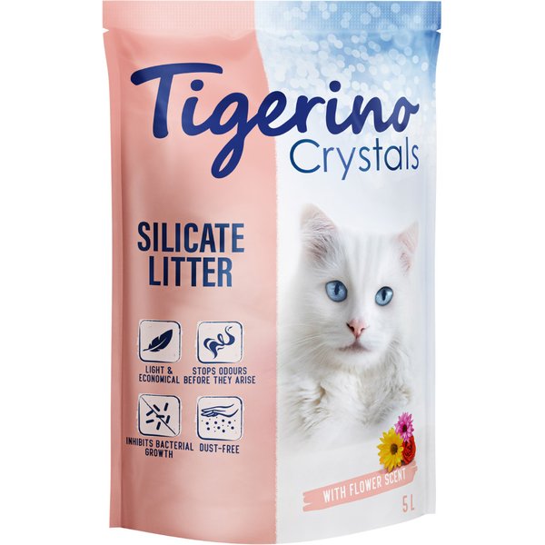 5L Flower-Power Tigerino Crystals Kattenbakvulling
