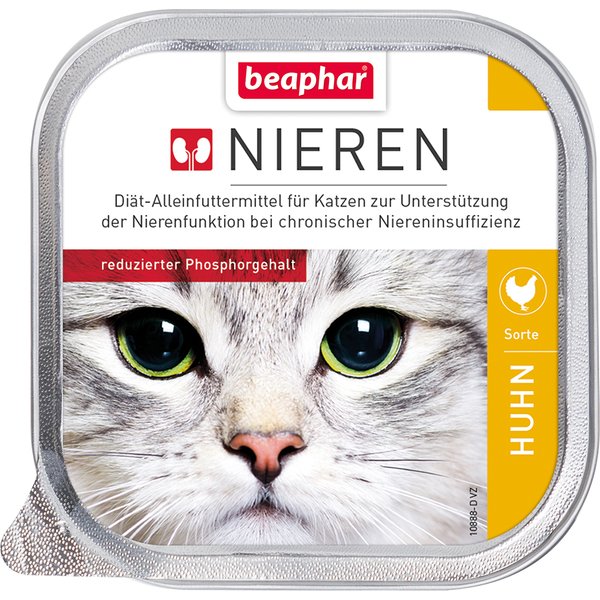 beaphar Diet insuficiência renal 6 x 100 g - Frango