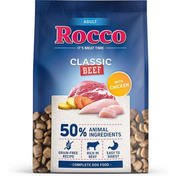 Rocco Adult Classic Carne de vaca com frango - 5 x 1 kg