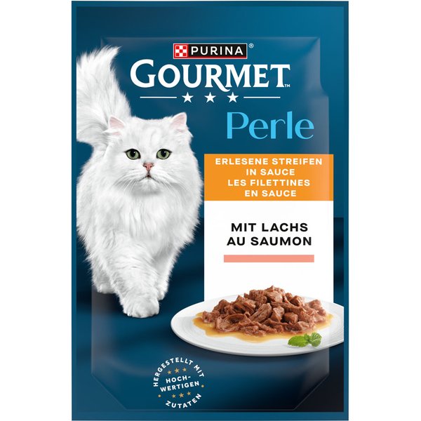 Purina Gourmet Perle em saquetas 26 x 85 g - Pack económico - Salmão