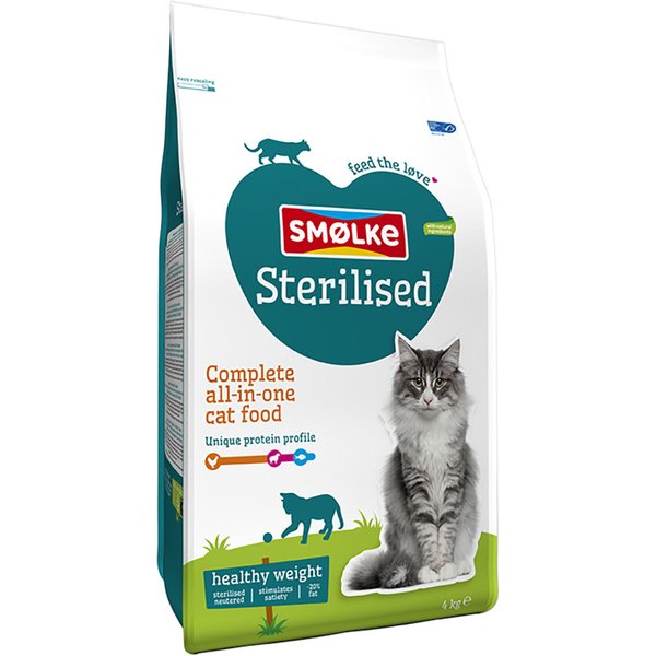 2x4kg Sterilised Weight Control Smølke Kattenvoer