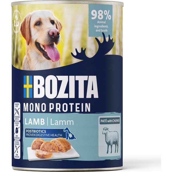 Bozita Dog Pate 6 x 400 g - Cordeiro