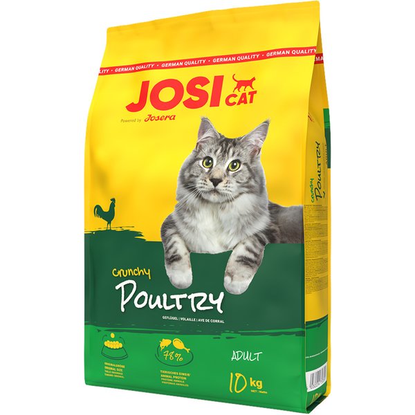 2x 10kg Josera JosiCat Crunchy Kip Kattenvoer droog
