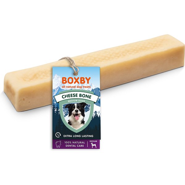 voor Middelgrote Honden (10 - 20 kg) Boxby Cheese Bar Hondensnacks