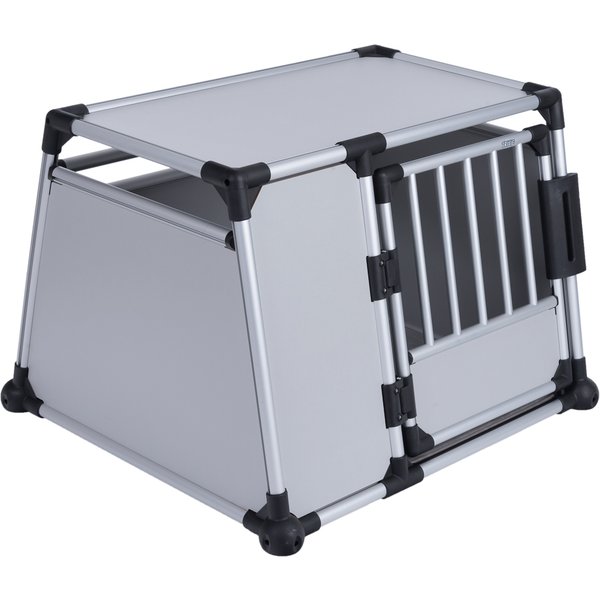 Jaula de transporte Trixie de aluminio - L: 93 x 81 x 65 cm (An x P x Al)