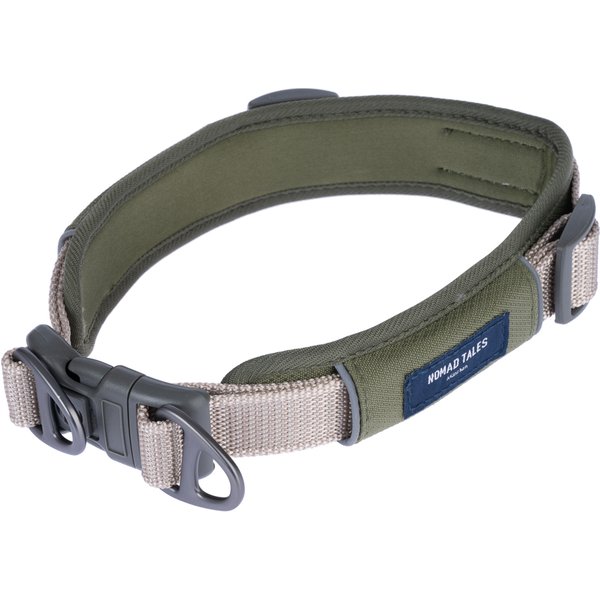 Nomad Tales Spirit Halsband Gewatteerd Maat: L 51-57cm, 25mm brede hond