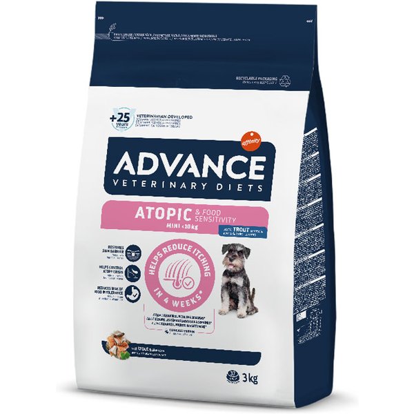 Advance Veterinary Diets Atopic Mini Hondenvoer - 3 kg
