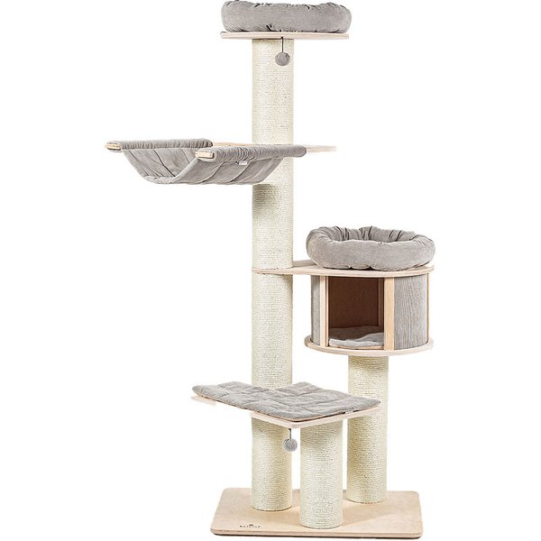Natural Paradise Arranhador Magnolia XL para gatos - Edição limitada: verde acinzentado