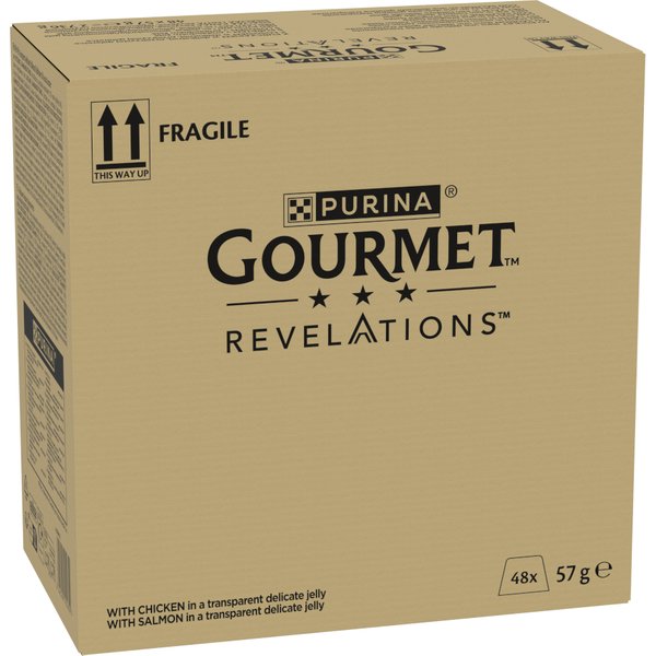 Megapack Gourmet Revelations Fine Cuts 48 x 57 g - Pollo y salmón