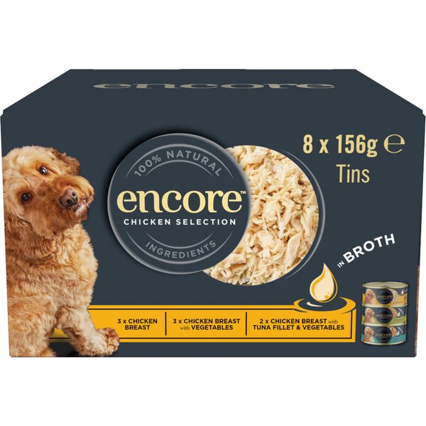Encore Dose Mix em caldo 8 x 156 g - Seleção de frango (3 variedades)