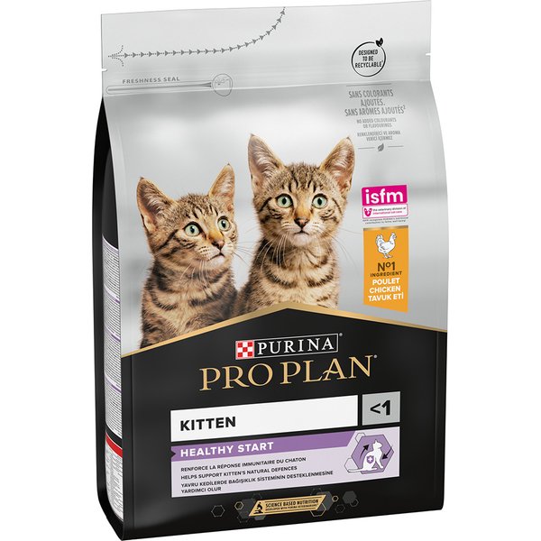 3 kg Kitten Healthy Start Rijk aan kip Purina Pro Plan Kattenvoer