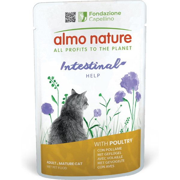 6x70g Digestive Help Gevogelte Almo Nature Holistic Kattenvoer