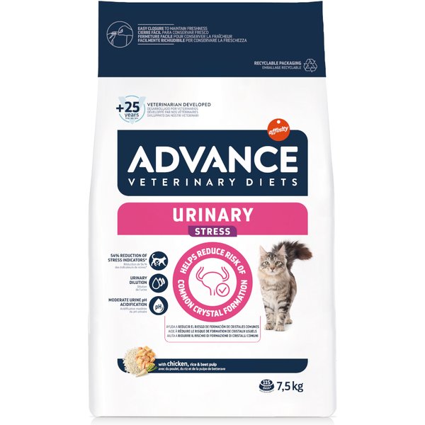 Advance Veterinary Diets Urinary Stress para gatos - 7,5 kg
