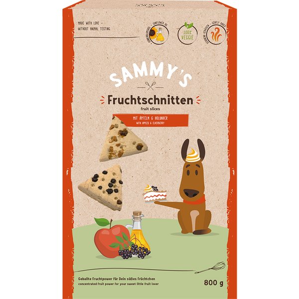 Sammy's Fruitschijfjes - 3 x 800 g