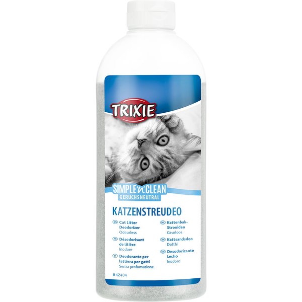 Desodorizante para areia Trixie Simple'n'Clean com carvão ativado - 750 g
