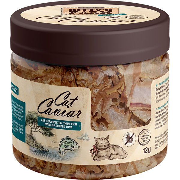 Porta 21 Kitty's Farm "Cat Caviar" snack para gatos - 5 x 12 g - Pack Ahorro