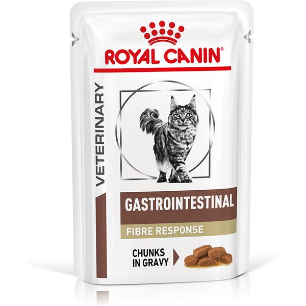 Royal Canin Veterinary Feline Gastrointestinal Fiber Response em molho - 12 x 85 g