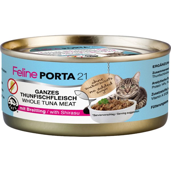 6x156g Feline Kitten Kip Porta 21 Kattenvoer
