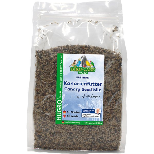 500g Hugro kanarievoer 18 zaden
