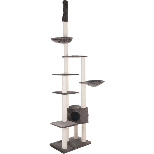 Arranhador Atlas para gatos - Cinza