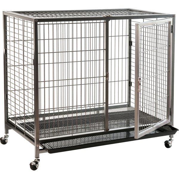 Transportadora com rodas para cães Tabby - C 109,5 cm x L 70 cm x A 87,5 cm