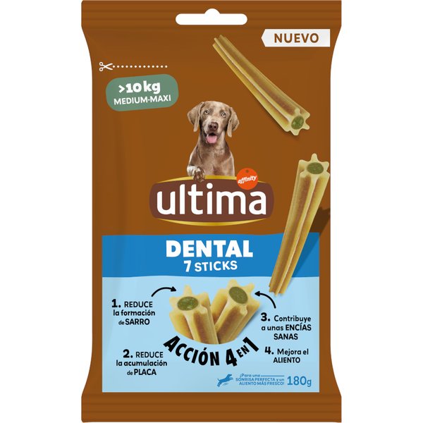 Ultima Dental Sticks Medium / Maxi - Voordeelpakket: 3 x 180 g