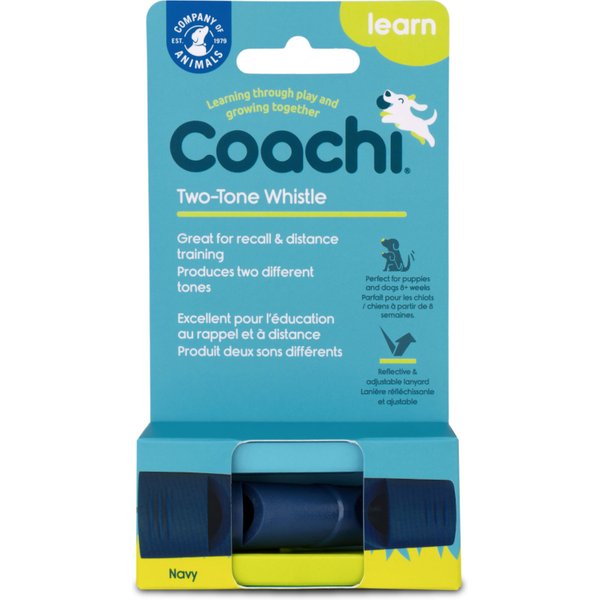 Coachi dubbele toon hondenfluit