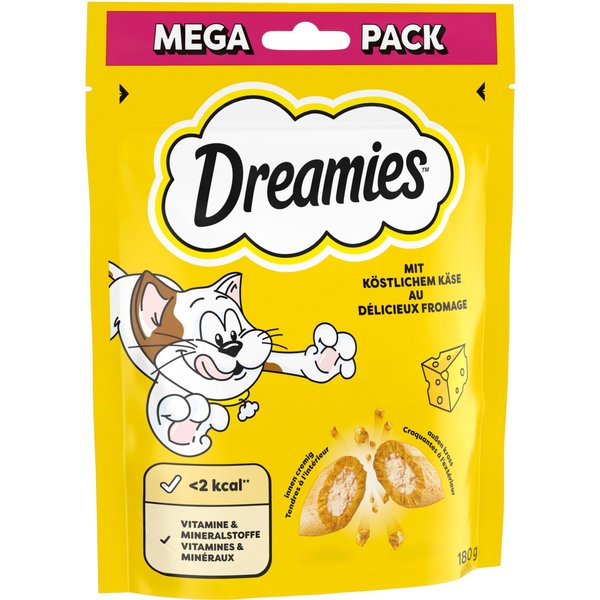 Catisfactions Kattensnack 180 g - Voordeelpakket: 6 x met Kaas