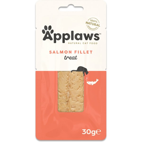 Applaws Cat Loin lombo inteiro de salmão - Pack económico: 3 x 30 g