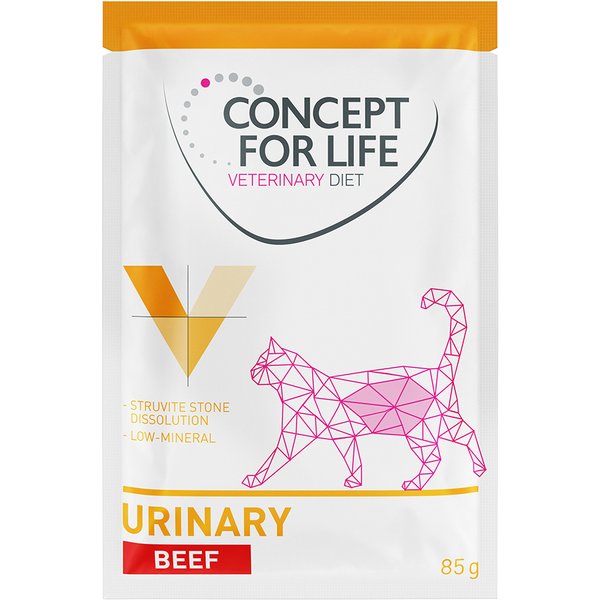 Concept for Life Veterinary Diet Urinary Rund Kattenvoer - 24 x 85 g
